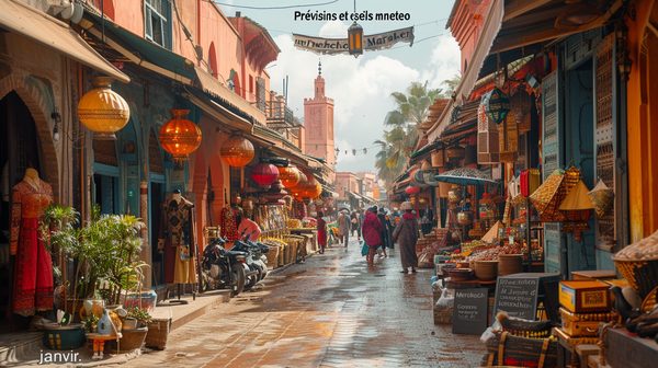 Prévisions et conseils : météo Marrakech janvier